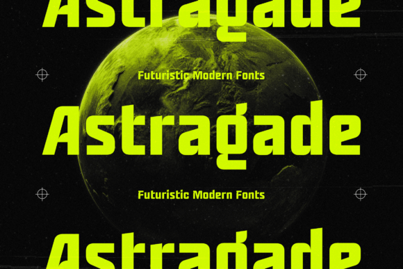 Astragade: A Futuristic Sans Serif for Modern Editorial Design