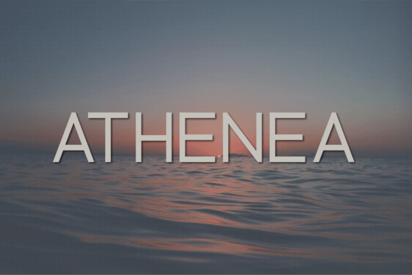 Athenea: A Modern Sans Serif Font for Thoughtful Typography
