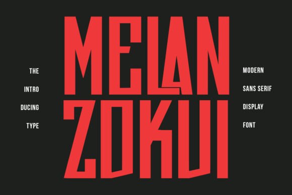 Boost Your Brand with Melan Zokui Font