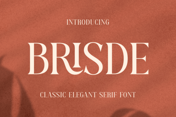 Brisde: A Modern Serif Font for Impactful Campaigns