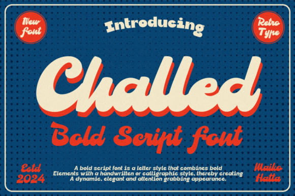 Challed Bold Script Font Review