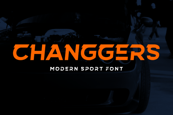 Changgers: A Sleek Serif Font for Bold Branding