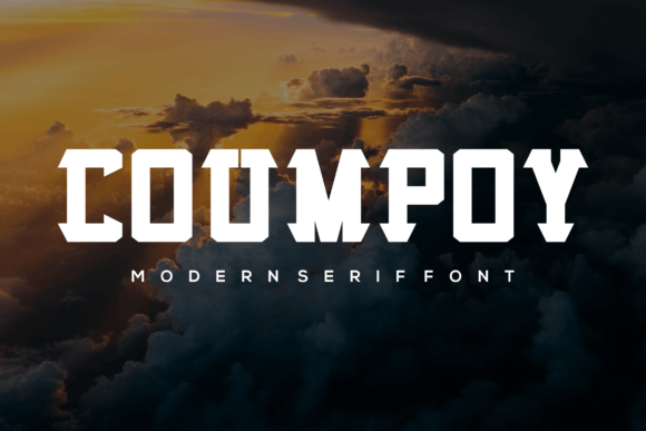 Coumpoy: A Bold Serif Font for Your Brand’s Visual Upgrade