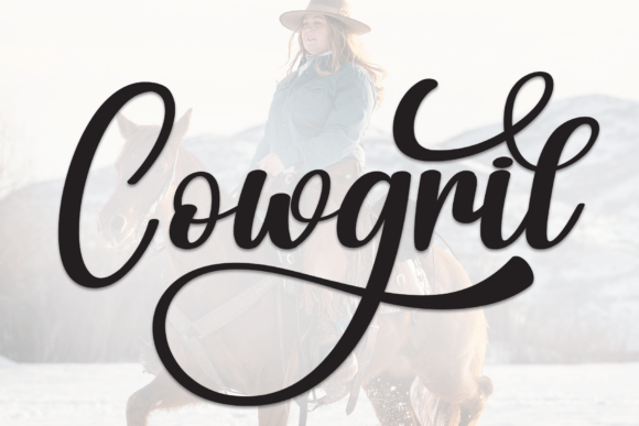 Cowgril: A Playful Font for Bold Campaign Designs