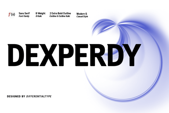 Dexperdy: A Modern Sans Serif Font for Clean Editorial Design