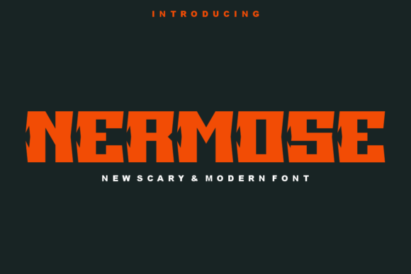 Discover Nermose: A Bold Serif Font for Creative Projects