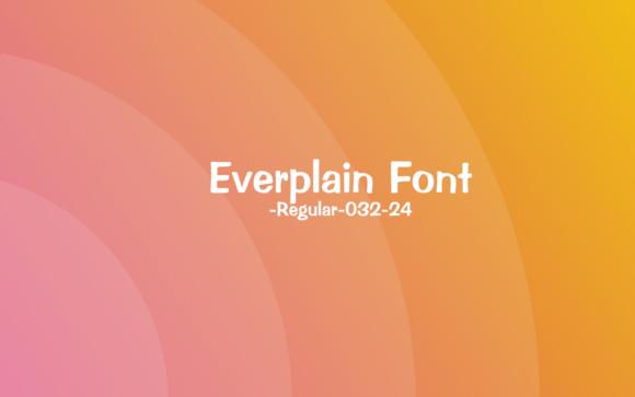 Everplain: A Modern Sans Serif Font for Web Design