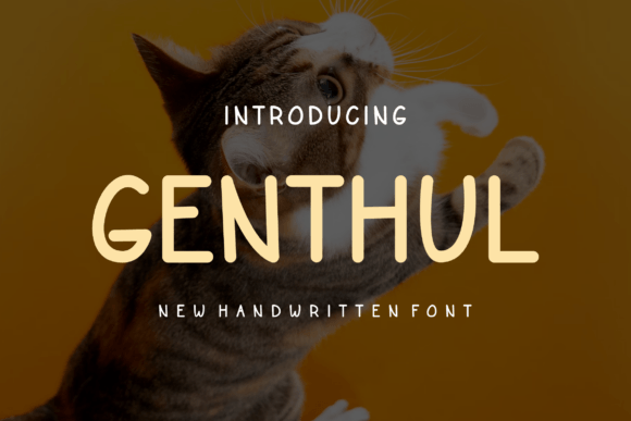 Genthul Font for Bold Branding and Visual Impact