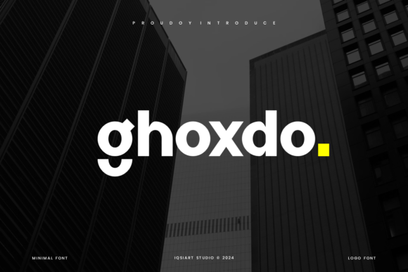 Ghoxdo: A Modern Sans Serif Font for Clean Branding