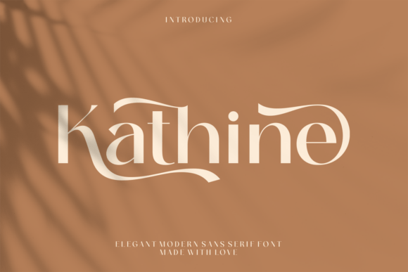 Kathine: A Modern Sans Serif Font for Digital Projects