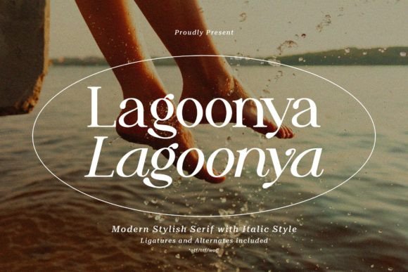 Lagoonya Serif Font for Modern Branding