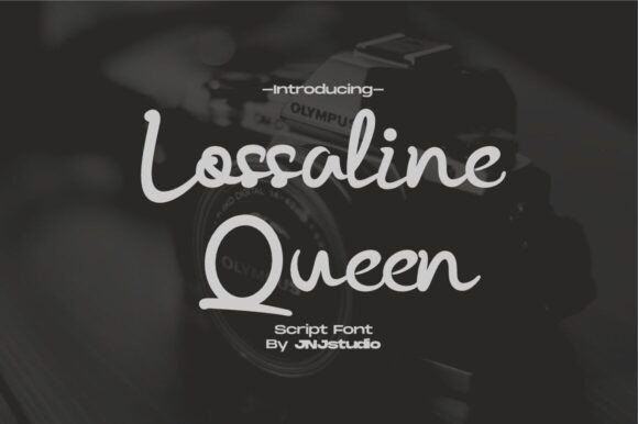 Lossalin Queen: A Graceful Script Font for Editorial Design