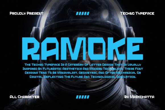 Ramoke: A Decorative Font for Bold Visual Statements