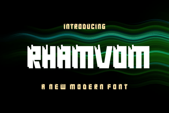 Rhamvom Font for Modern Web Design