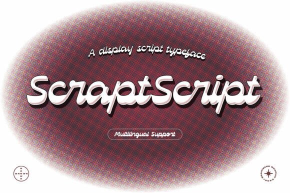 Scraptsript: A Modern Display Font for Editorial Elegance