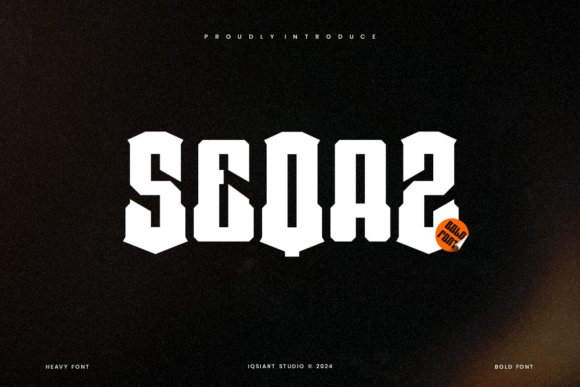 Seqaz: A Bold Serif Font for Small Business Branding
