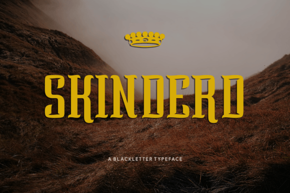 Skinderd: A Modern Blackletter Font for Digital Branding
