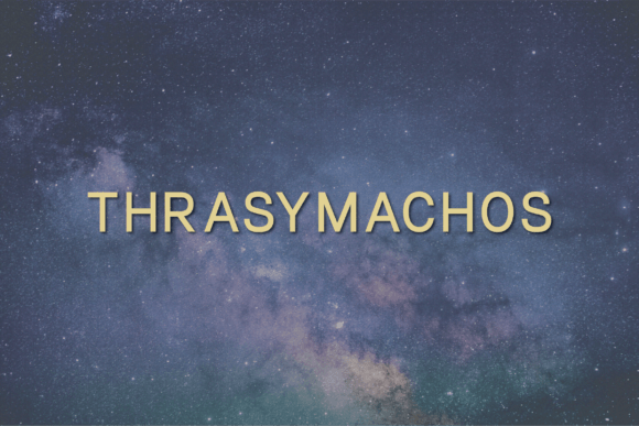 Thrasymachos: A Modern Sans Serif Font for Editorial Design