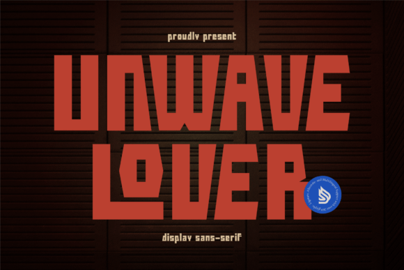 Unwave Lover: A Modern Sans Serif Font for Editorial Design