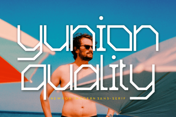 Yunion Quality: A Modern Sans Serif Font for Clean, Readable Design